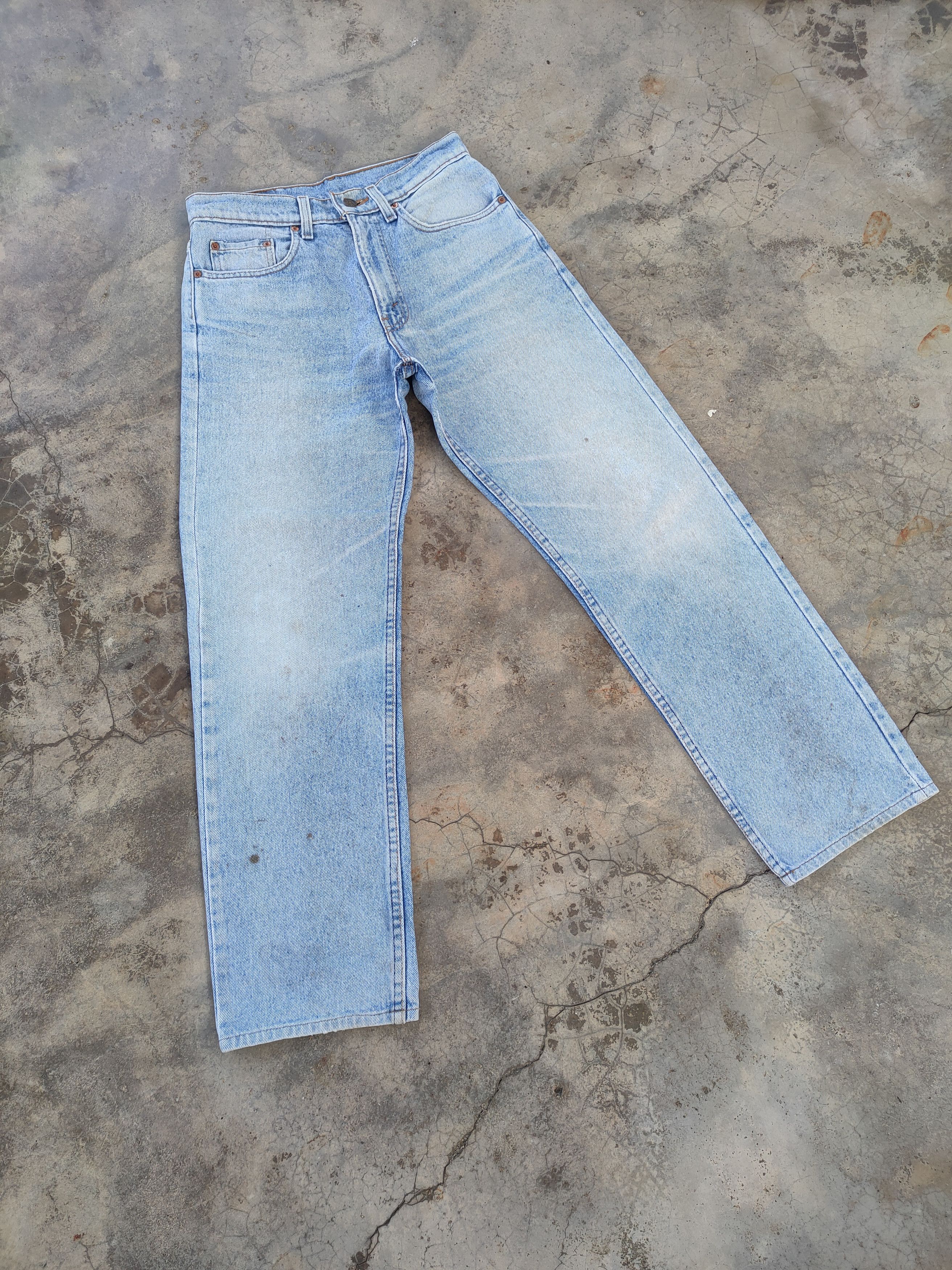 Levi's Vintage Clothing VINTAGE LEVI'S 510 94' USA FADED RIPPED JEANS DENIM PANTS Size US 29 - 3 Thumbnail