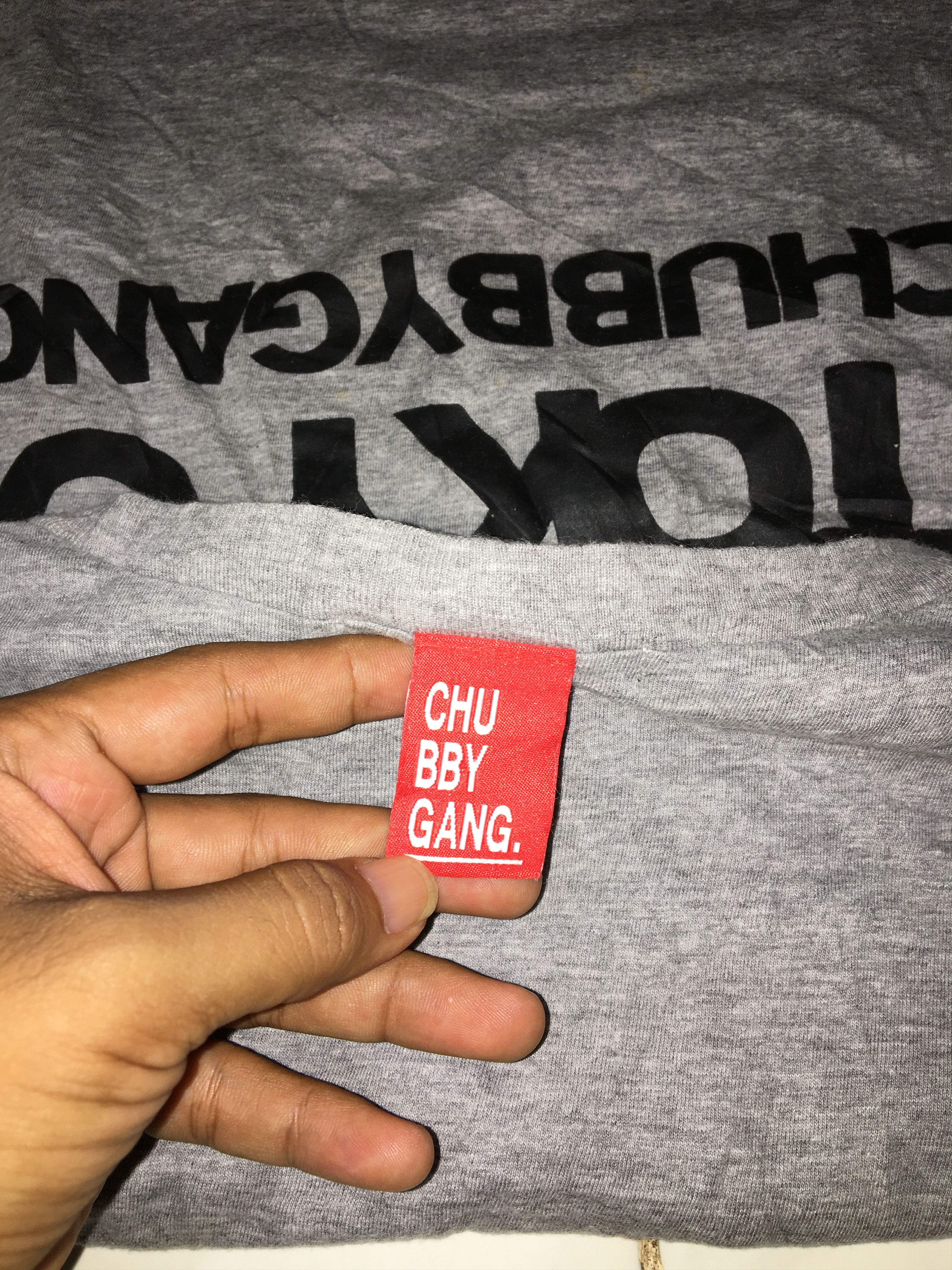 Japanese Brand CHUBBY GANG TSHIRT Size US S / EU 44-46 / 1 - 4 Thumbnail