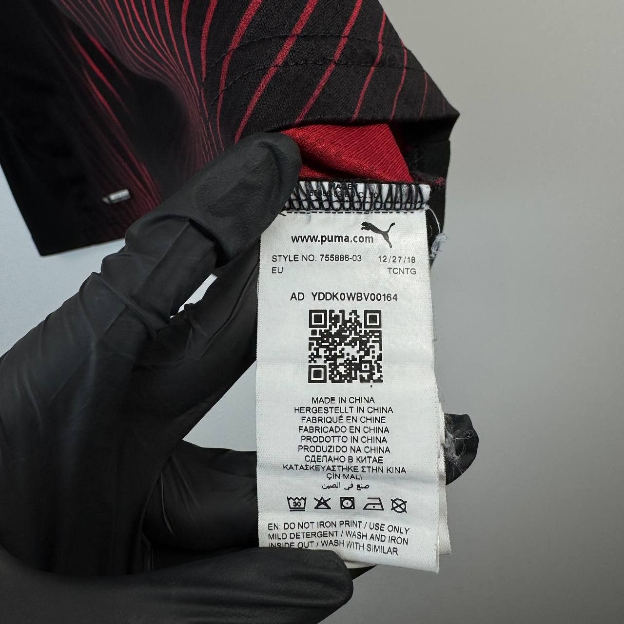 Puma Puma AC Milan 2019/20 Piatek 19 Fly Emirates Mens Size XL Size US XL / EU 56 / 4 - 7 Thumbnail
