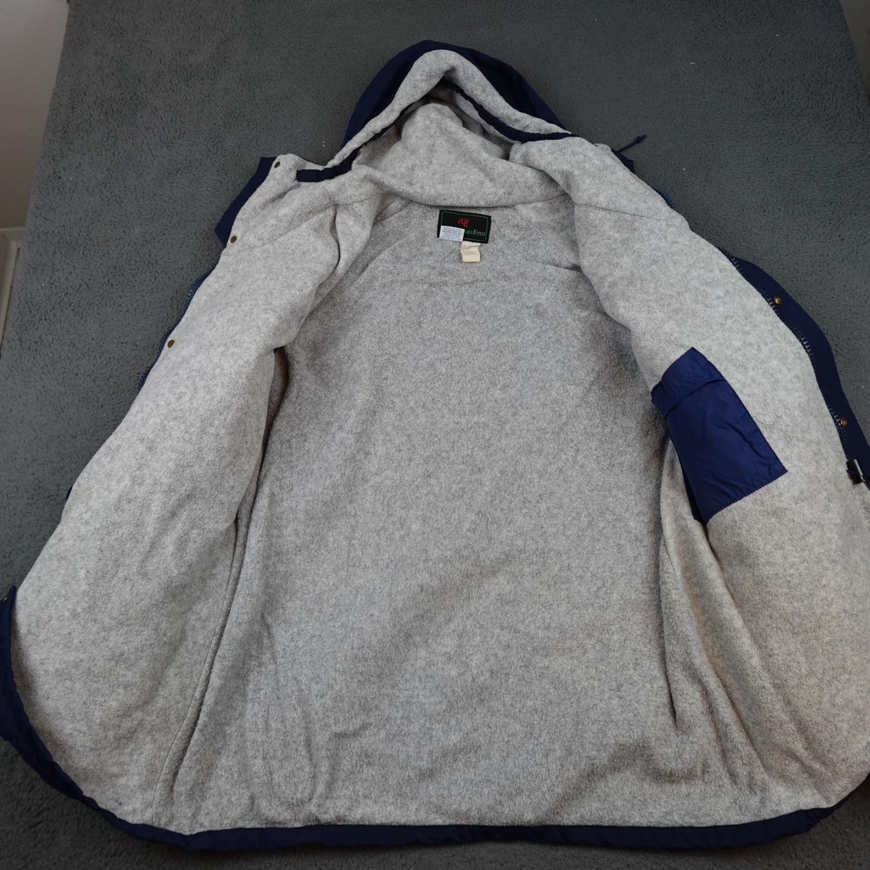 Abercrombie & Fitch VINTAGE Abercrombie & Fitch Jacket Mens XL Blue GORE-TEX Parka Made USA 90s Size US XL / EU 56 / 4 - 5 Thumbnail