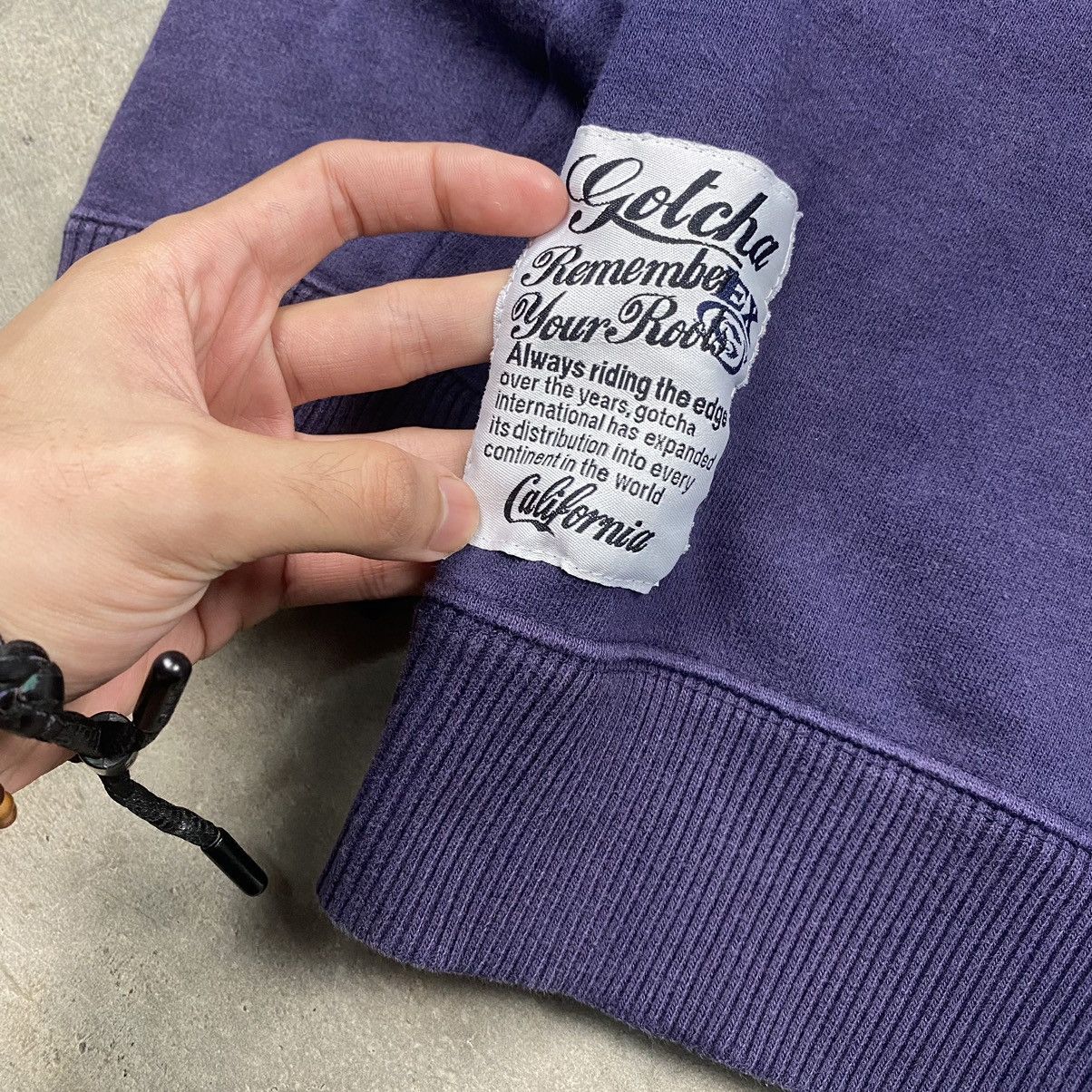 Gotcha × Vintage y2k Gotcha Surf Poem Sunfaded Crewneck Size US M / EU 48-50 / 2 - 3 Thumbnail