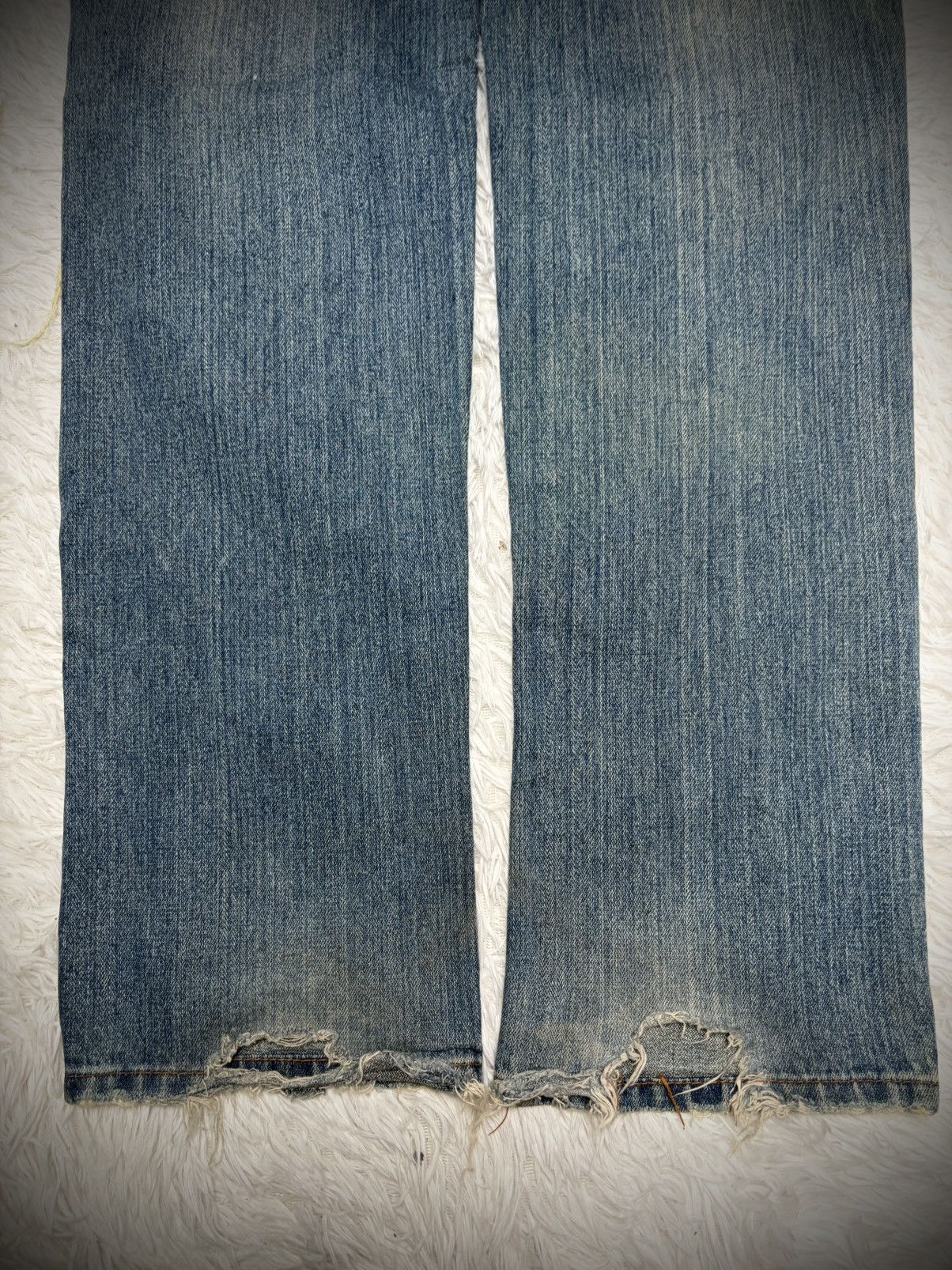 Hysteric Glamour 2000s Japanese Label tartans punk distressed ripped jeans Size US 30 / EU 46 - 6 Thumbnail