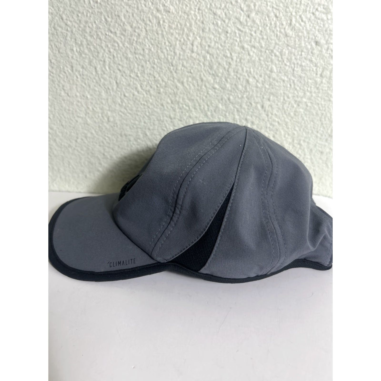 Adidas Adidas Baseball Cap Men Hat Adjustable Black Climalite Sport Cap Size ONE SIZE - 6 Thumbnail