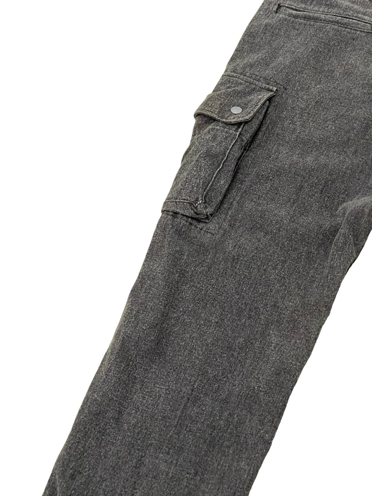 Japanese Brand Moleskin Cargo Acoustic Japan Thick Regular 7🟦2 Size US 31 - 17 Thumbnail