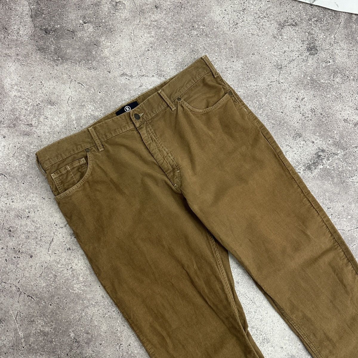 Vintage Vintage 00s Bogner Big Boy Corduroy Jeans straight 40x34 y2k Size US 40 / EU 56 - 7 Thumbnail