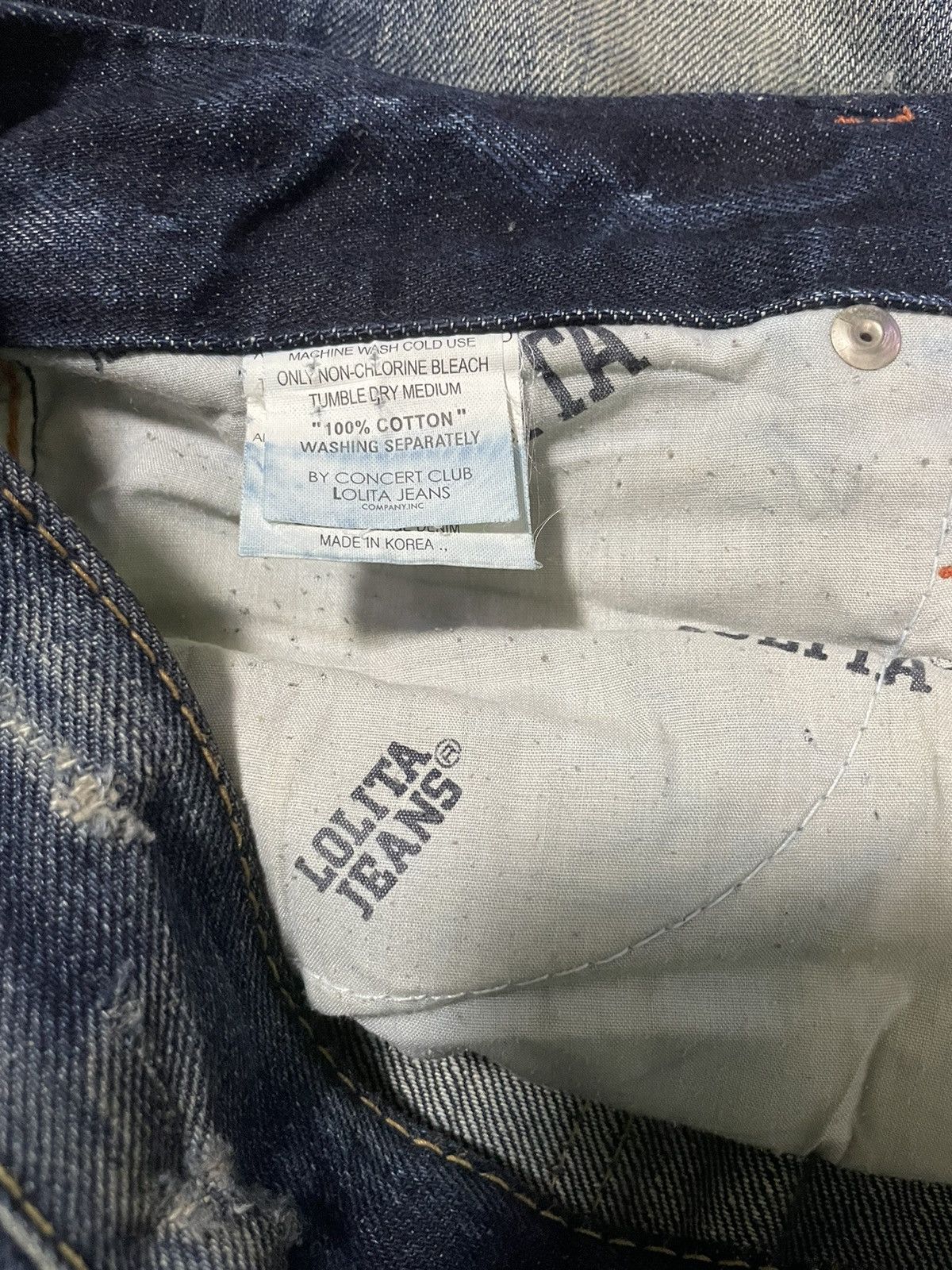 Designer Lolita Denim x Flare x Bootcut Designer Pharrell William Size US 34 / EU 50 - 10 Thumbnail