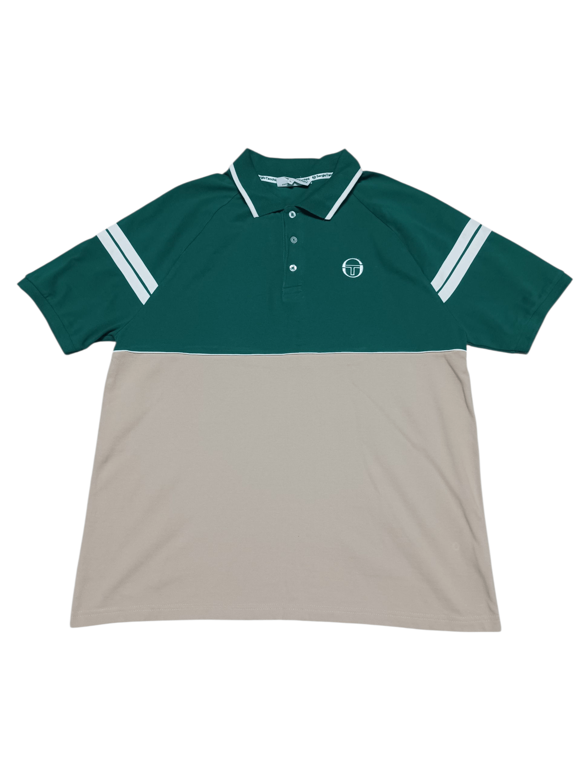 Sergio Tacchini SERGIO TACCHINI VINTAGE POLO SHIRT Size US XL / EU 56 / 4 - 1 Thumbnail