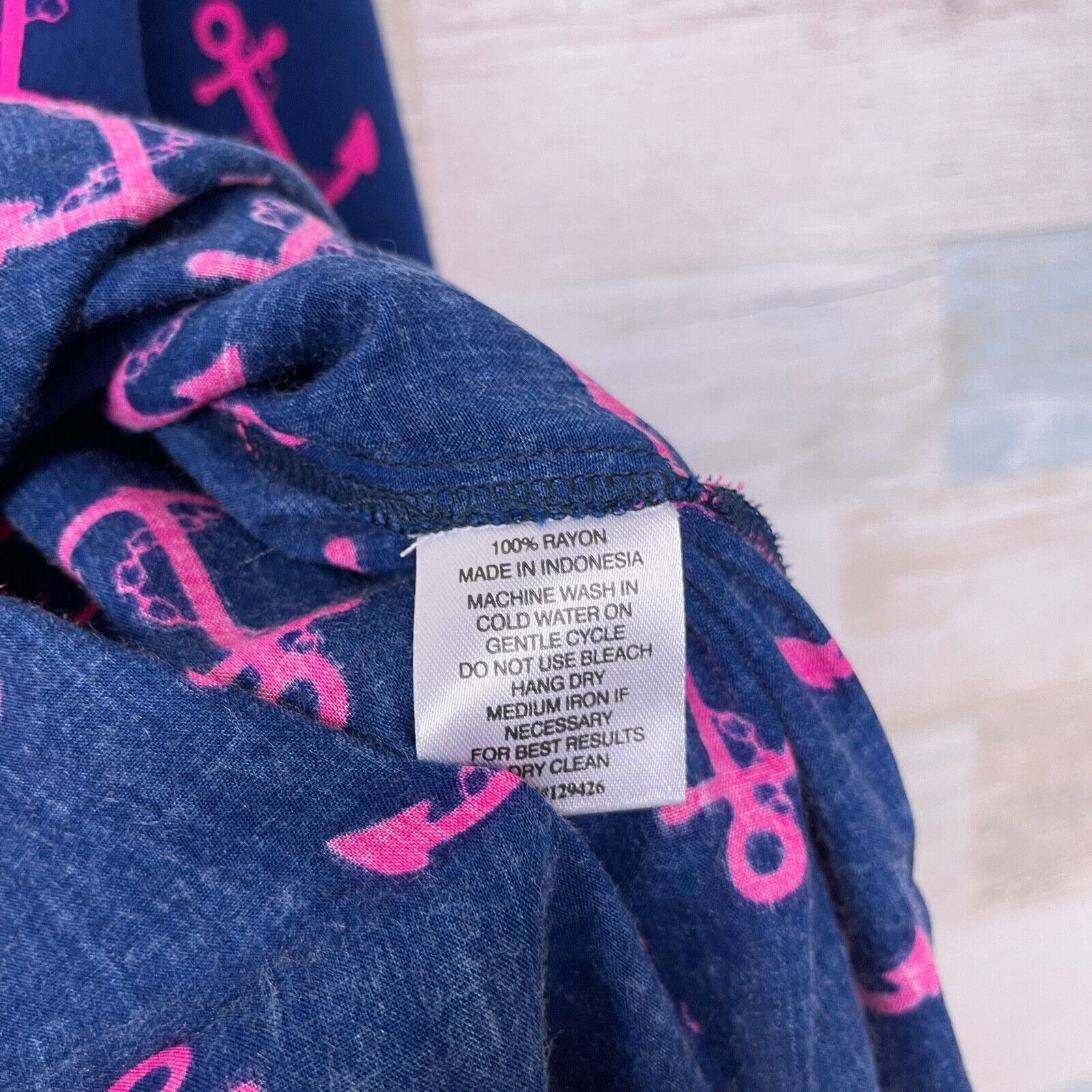 Other Escapada Holly Border Tunic Top Pink Navy Blue Womens Medium Size M / US 6-8 / IT 42-44 - 8 Thumbnail