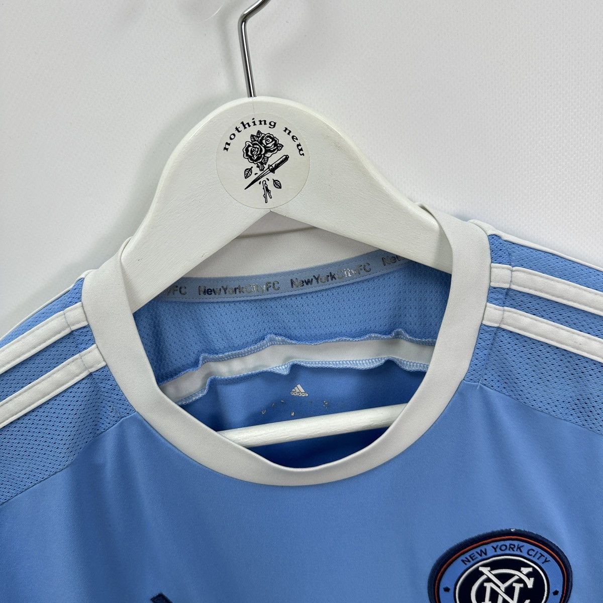 Other Vintage 00s New York City Adidas Home Jersey 2010 MLS hype Size US L / EU 52-54 / 3 - 8 Thumbnail