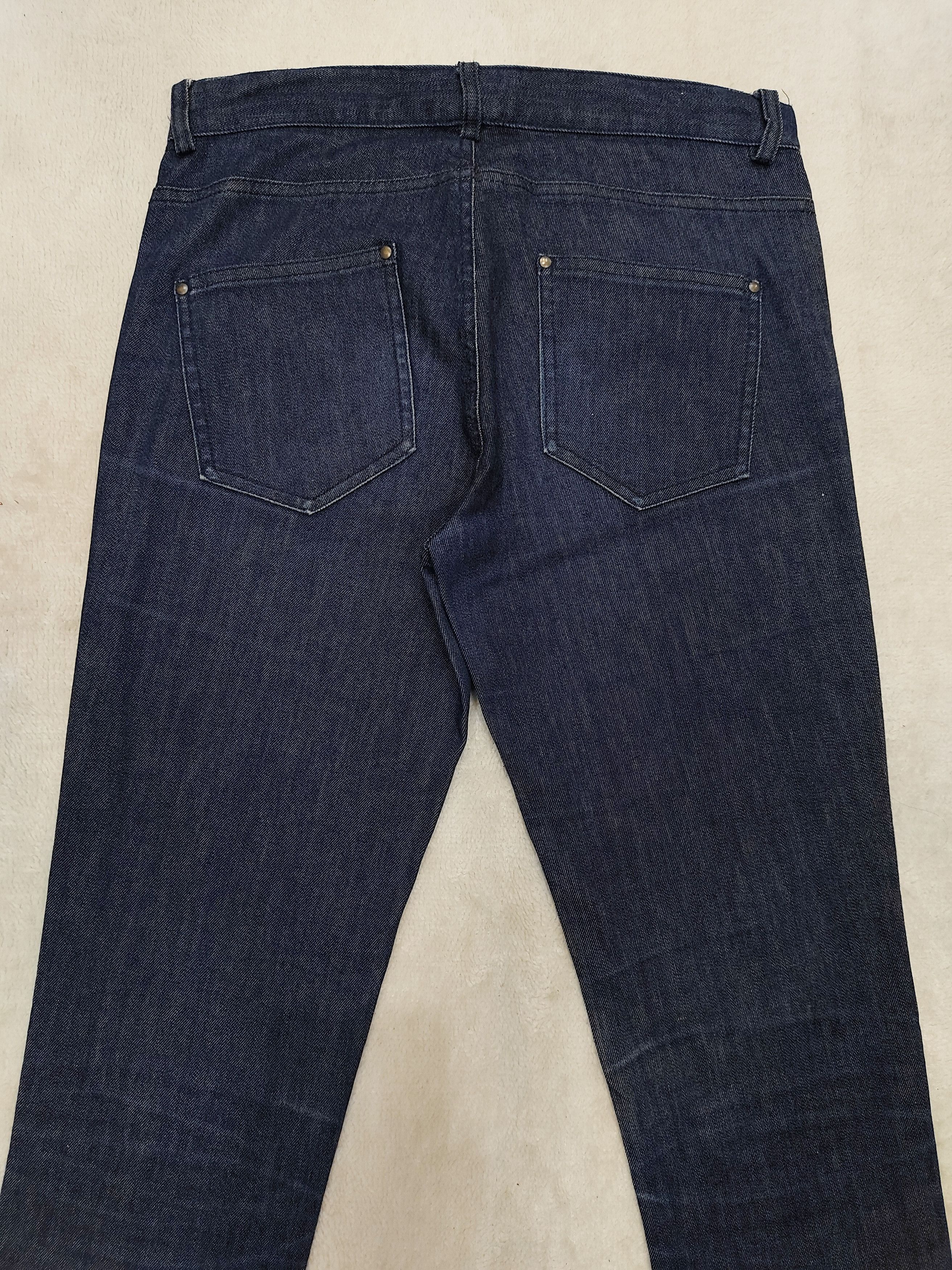 Gerard Darel Gerard Darel 🇫🇷 Y2k Parisian Minimal Zip-Hem Denim Jeans Size 29" - 5 Thumbnail