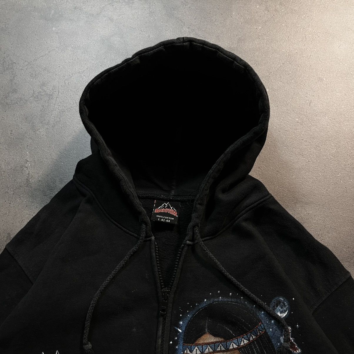 Band Tees Vintage 00s Avant Garde Rock Metal Style Zip Hoodie Indie Size US L / EU 52-54 / 3 - 5 Thumbnail