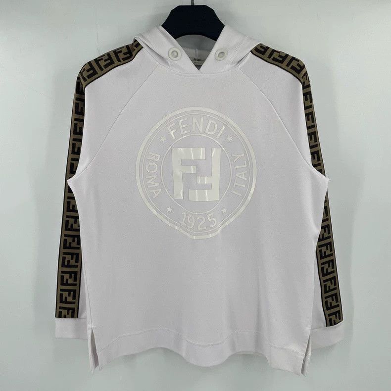 Fendi Double F Logo Hoodie