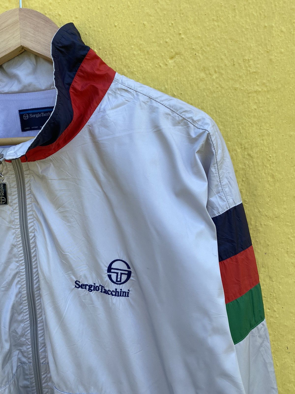 Sergio Tacchini × Vintage Vintage Sergio tacchini windbraker jacket Size US L / EU 52-54 / 3 - 8 Thumbnail