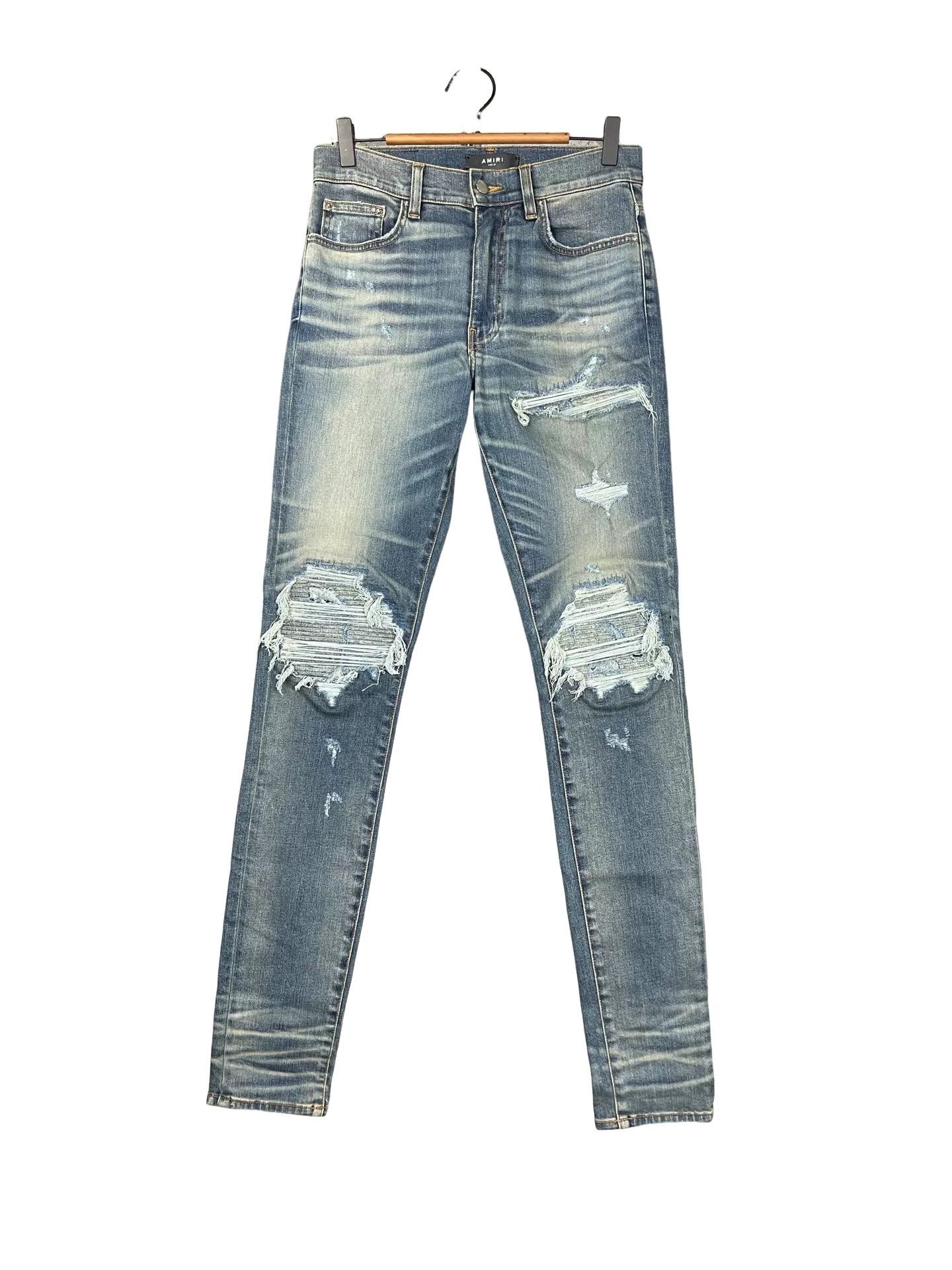 Amiri AMIRI Distressed Denim Jeans Size 31 Size US 31 - 1 Thumbnail