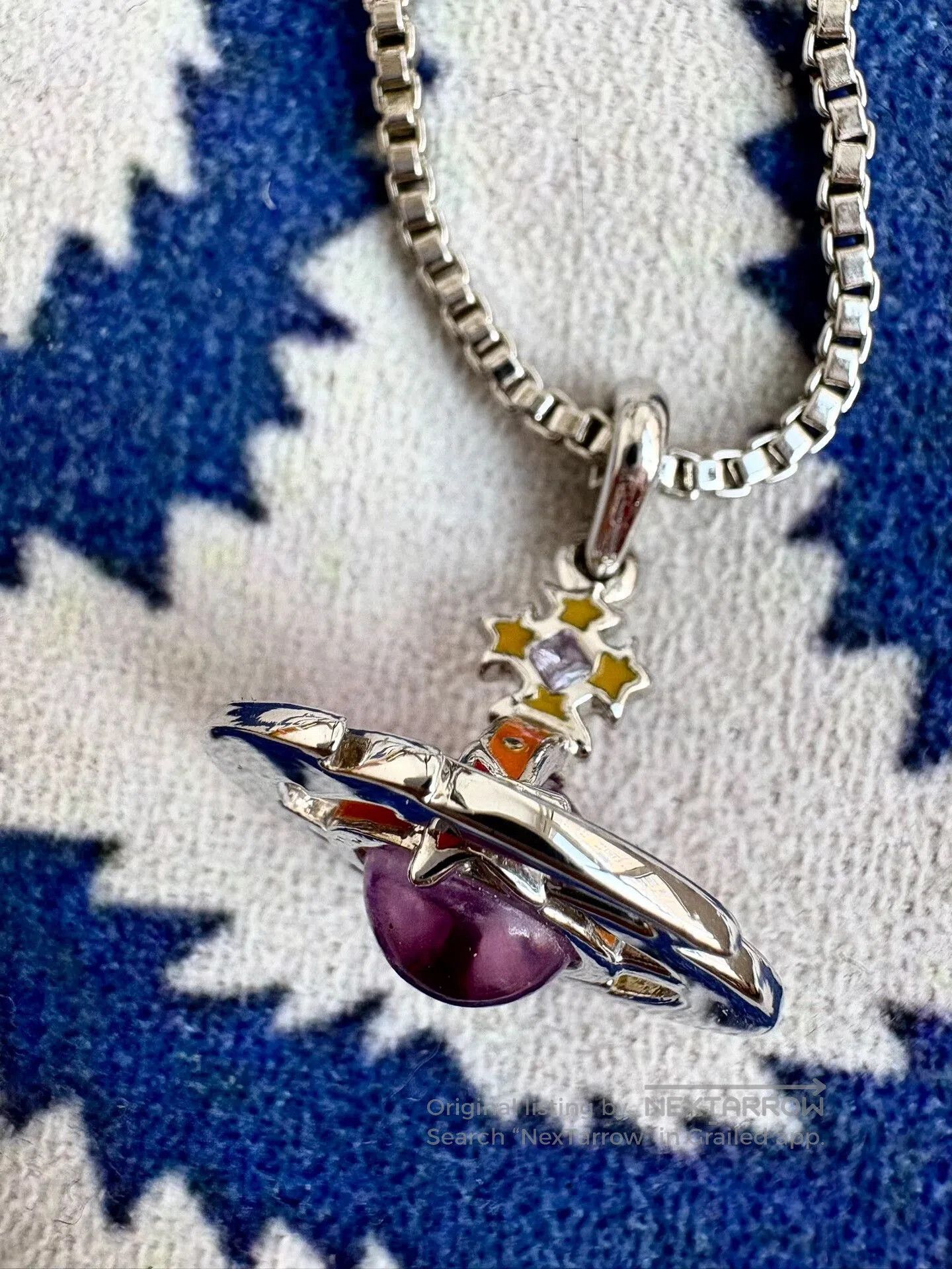 Vivienne Westwood Vivienne Westwood Purple Orb Necklace. Size ONE SIZE - 6 Thumbnail