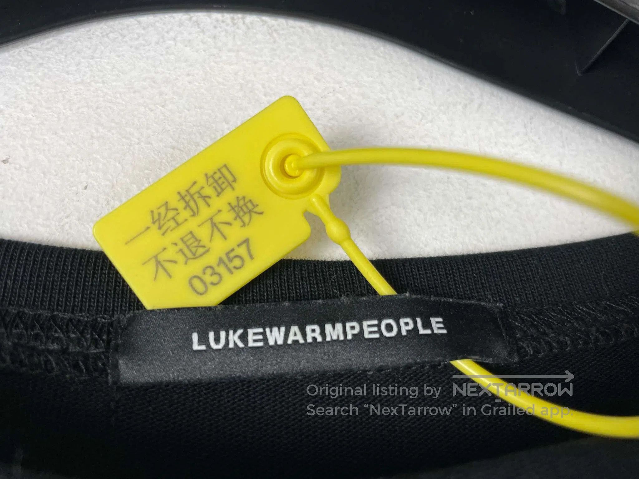 Other Lukewarmpeople Black Letter Long Sleeve Size US M / EU 48-50 / 2 - 5 Thumbnail