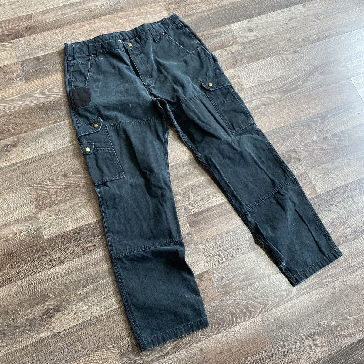 Carhartt × Vintage Carhartt carpenter cargo workwear pants Size US 38 / EU 54 - 2 Thumbnail