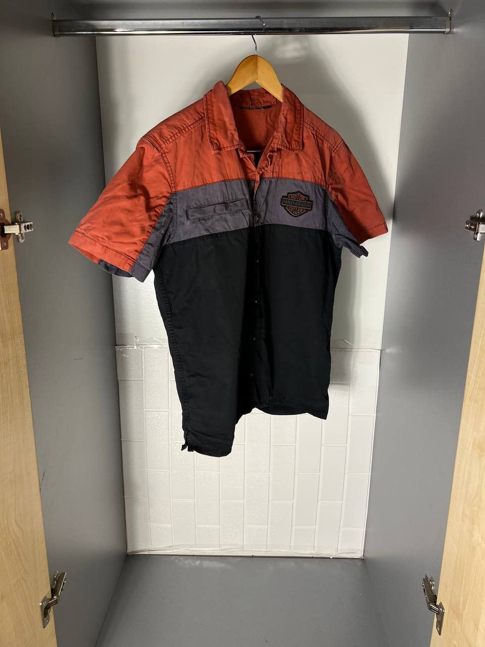 Harley Davidson VINTAGE HARLEY DAVIDSON MOTORCYCLE RETRO SHIRTS Y2K 90s Size US M / EU 48-50 / 2 - 4 Thumbnail