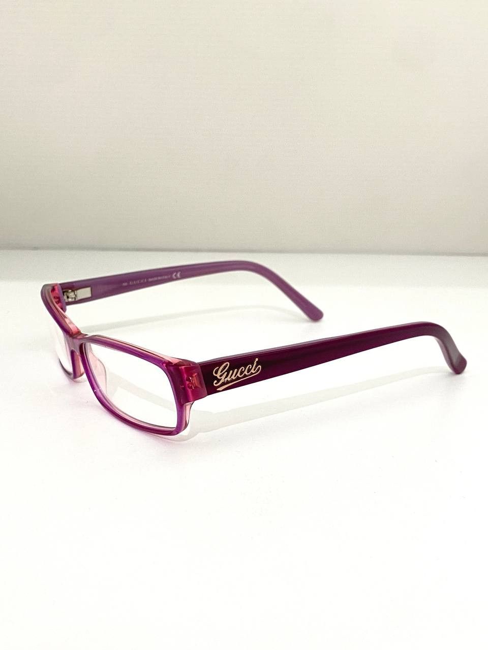 Gucci Gucci GG Logo Square Retro Bayonetta Eyeglasses Vintage Y2K Size ONE SIZE - 3 Thumbnail