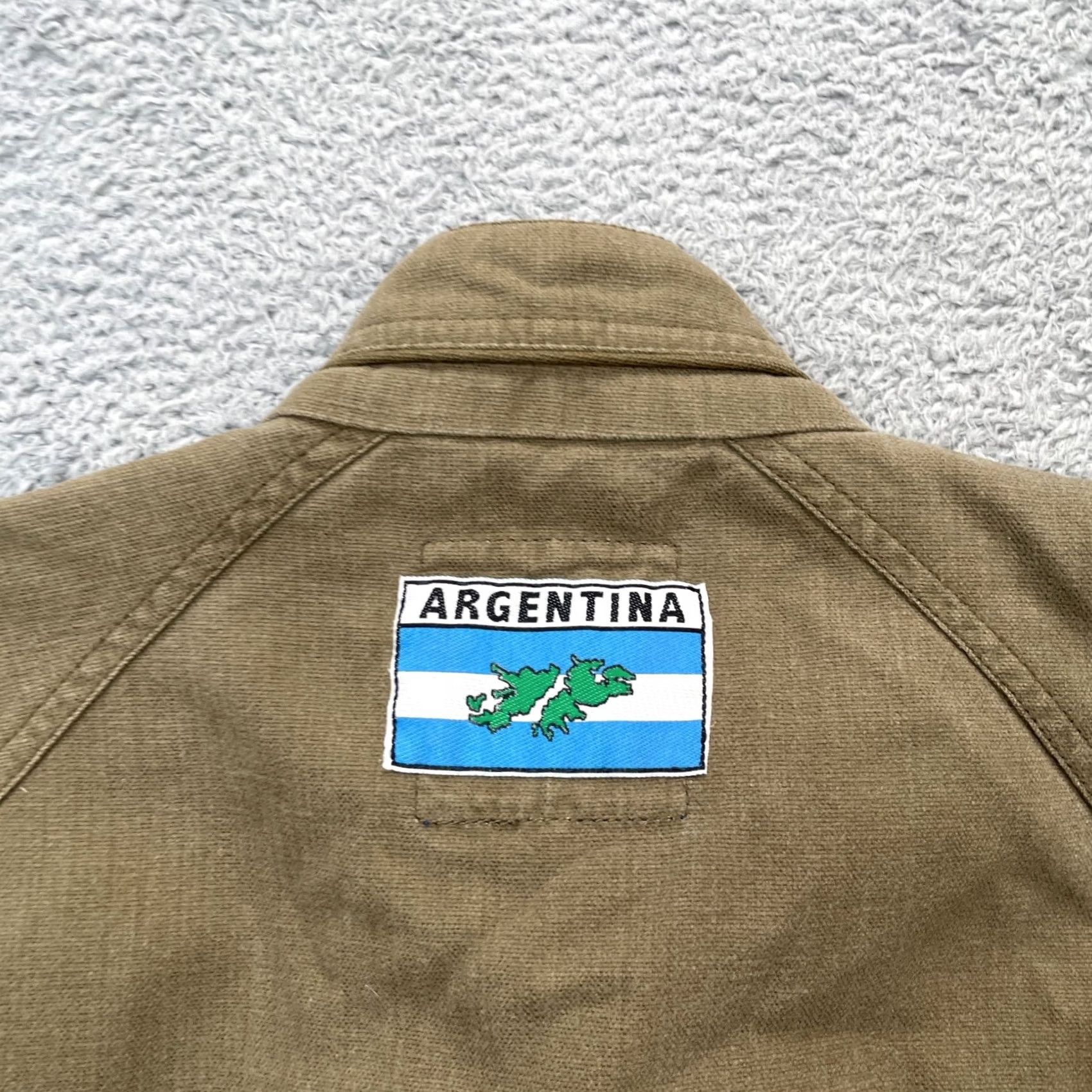 American Eagle Outfitters VINTAGE American Eagle Outfitters Jacket Womens Small Green Military Coat Argentina Army Shirt? Size S / US 4 / IT 40 - 6 Thumbnail
