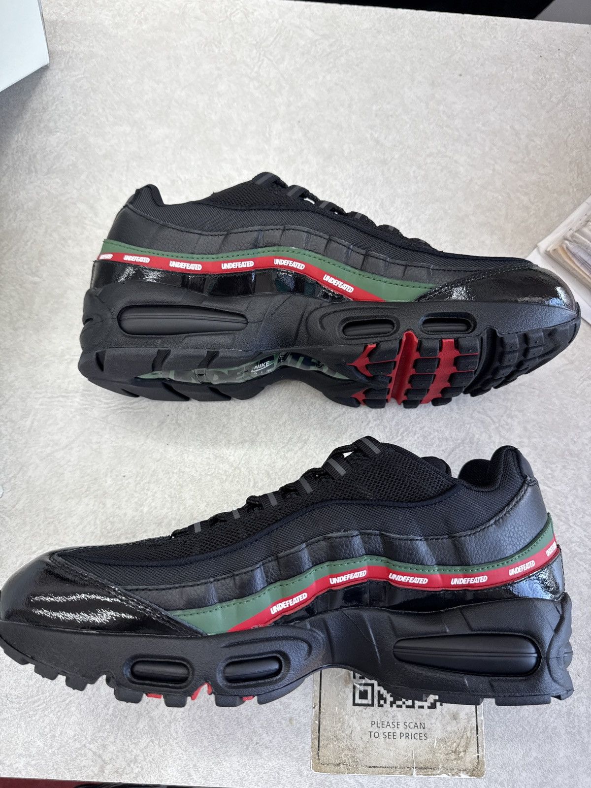 Nike × Undefeated UNDEFEATED AIR MAX 95 EARLY PAIRS sz8 Size US 8 / EU 41 - 1 Thumbnail