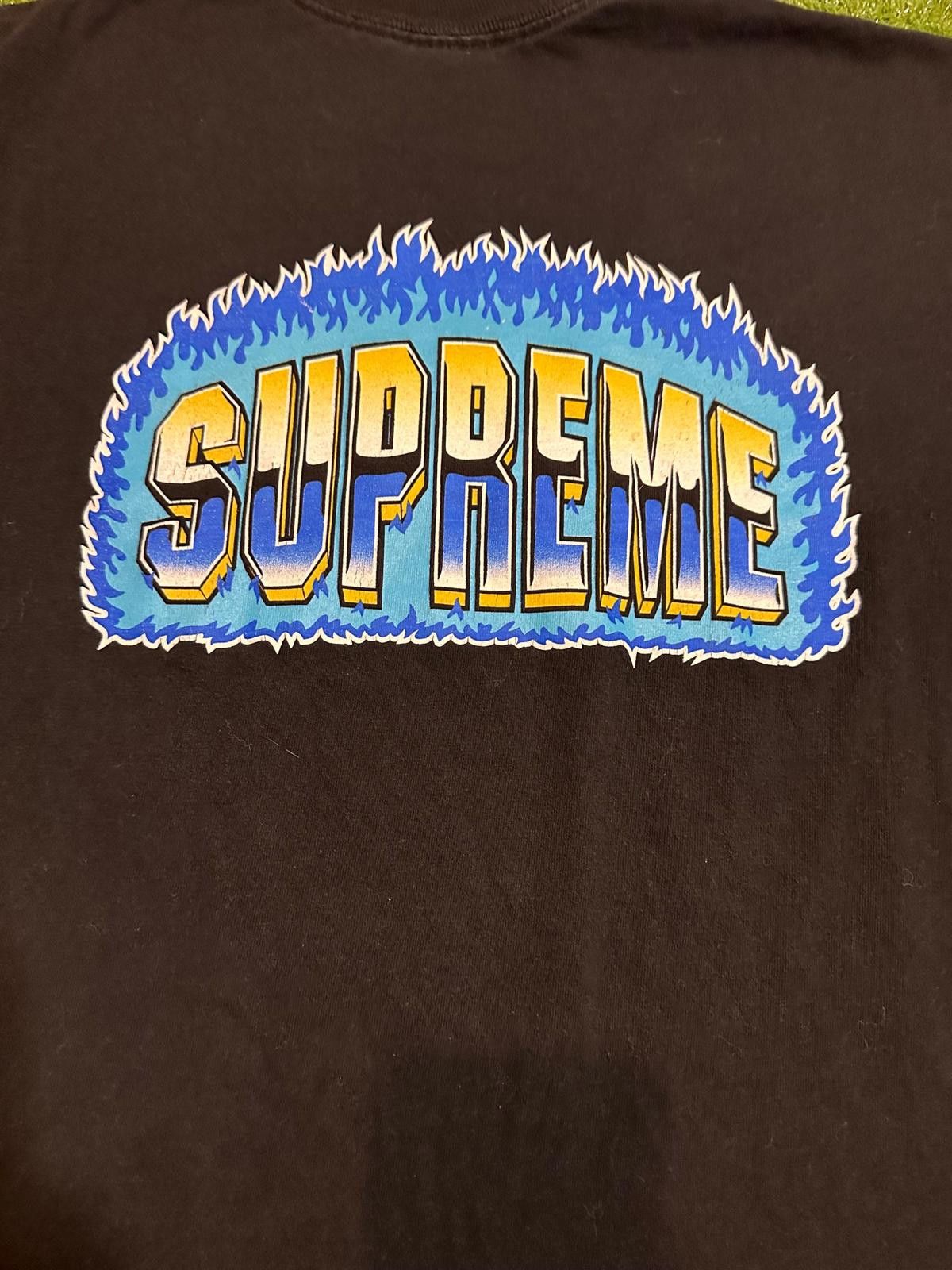 Other Supreme Fire Flame Tee Size ONE SIZE - 4 Thumbnail