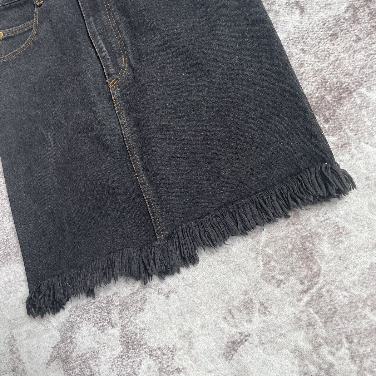 Designer × Jean Paul Gaultier × Vintage Vintage Junior Gaultier Denim Skirt Size 24" / US 00 / IT 34 - 5 Thumbnail