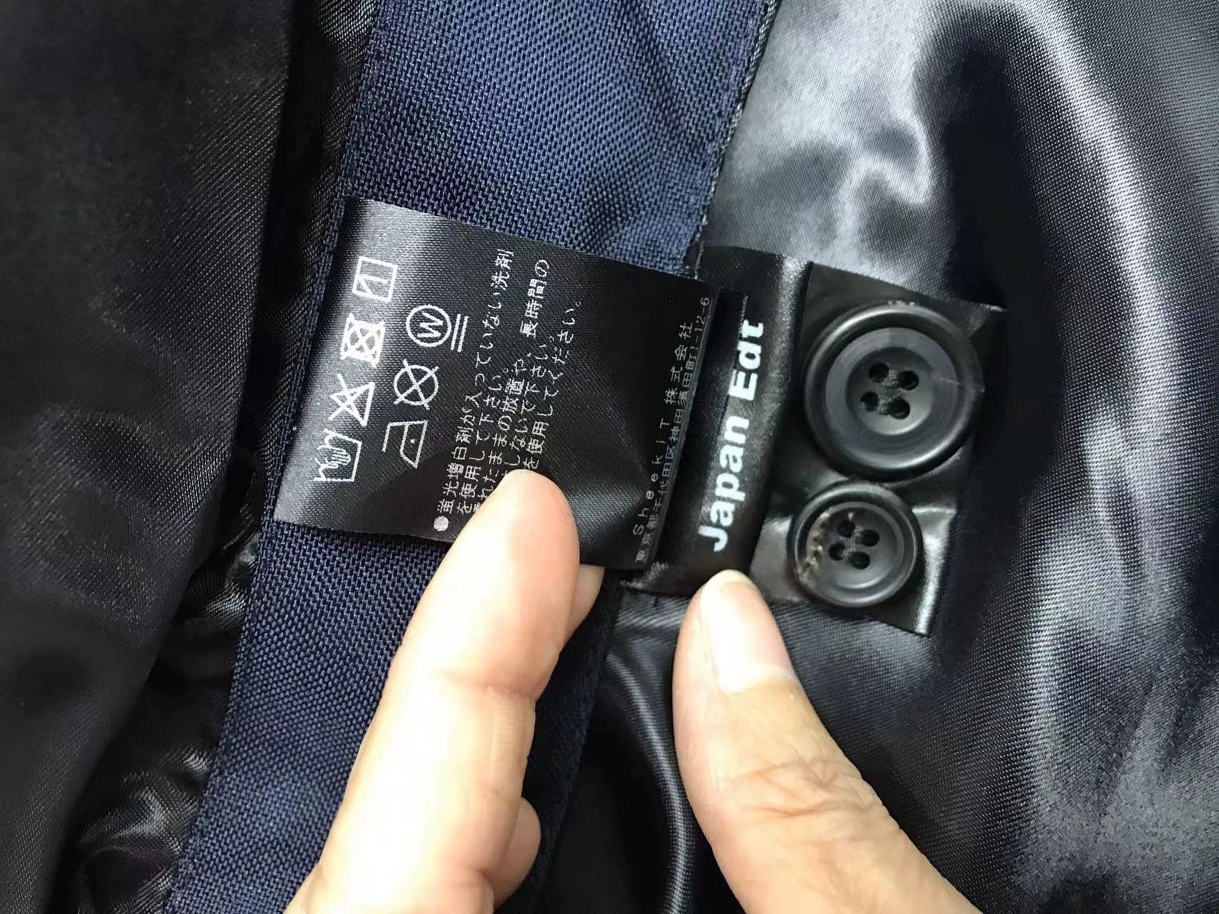 Raincho Norwegian Rain Dark Navy Cape Unisex in Blue, Men's (Size M) — image 6 of 6