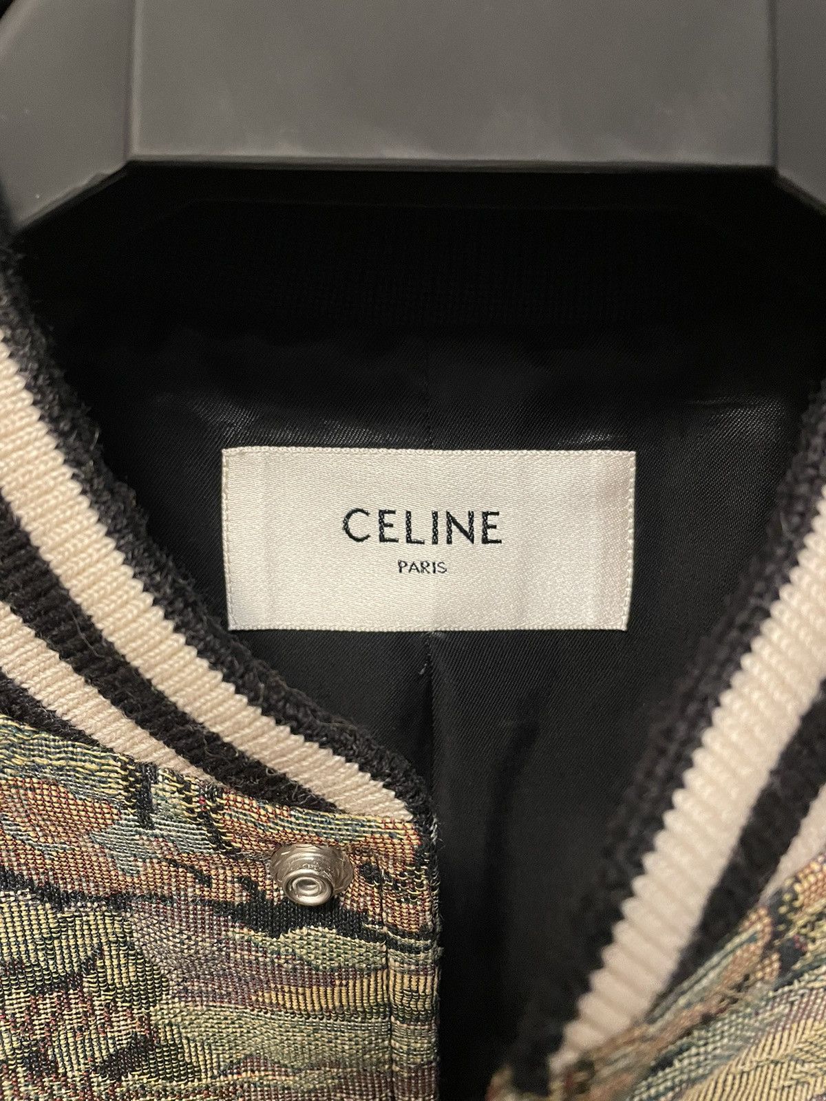 Celine 🔥Brand New🔥Horse Print Bomber Jacket Size US M / EU 48-50 / 2 - 8 Thumbnail