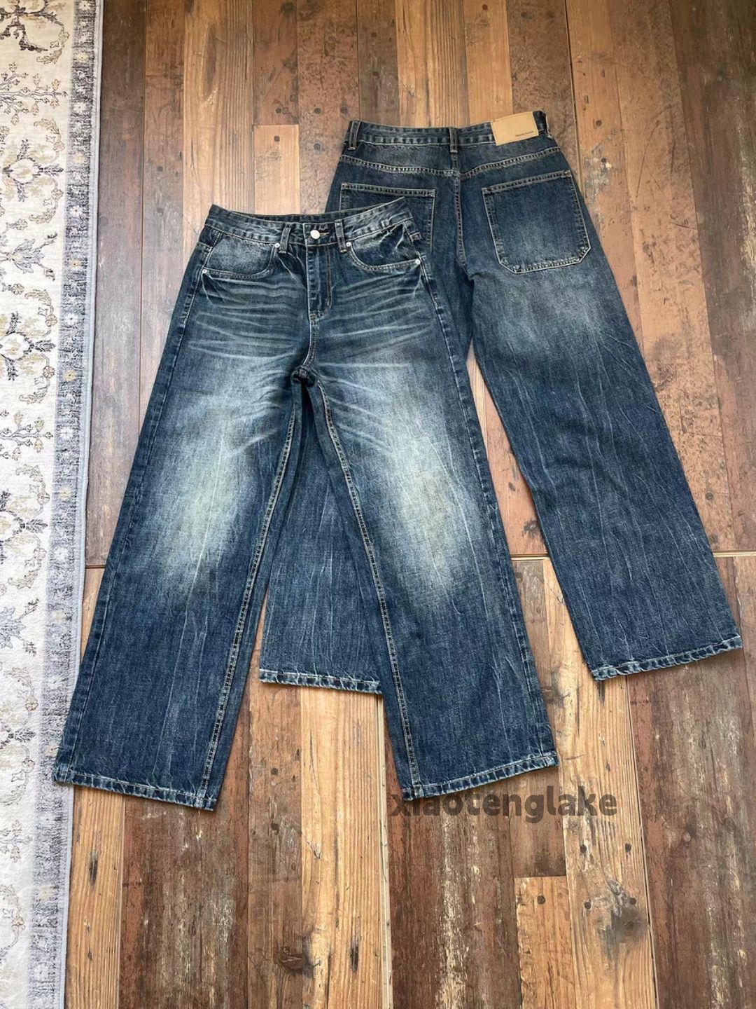 Jean otl acne ourlegacy style baggy carpenter faded jeans Size US 32 / EU 48 - 1 Thumbnail