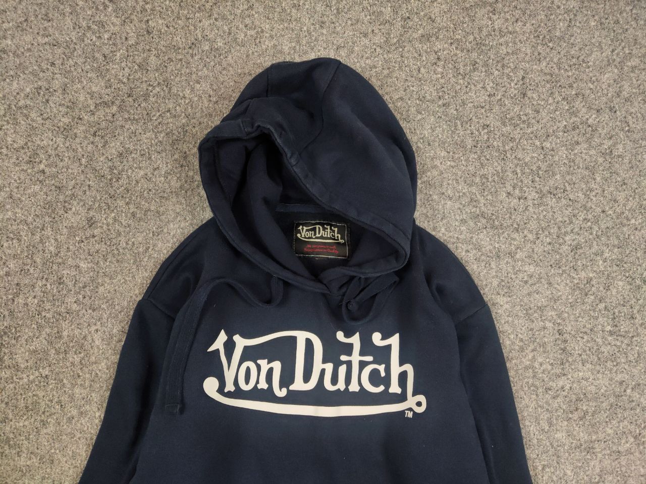 Vintage Vintage Von Dutch logo Blue Hoodie Y2K Style Size US S / EU 44-46 / 1 - 8 Thumbnail
