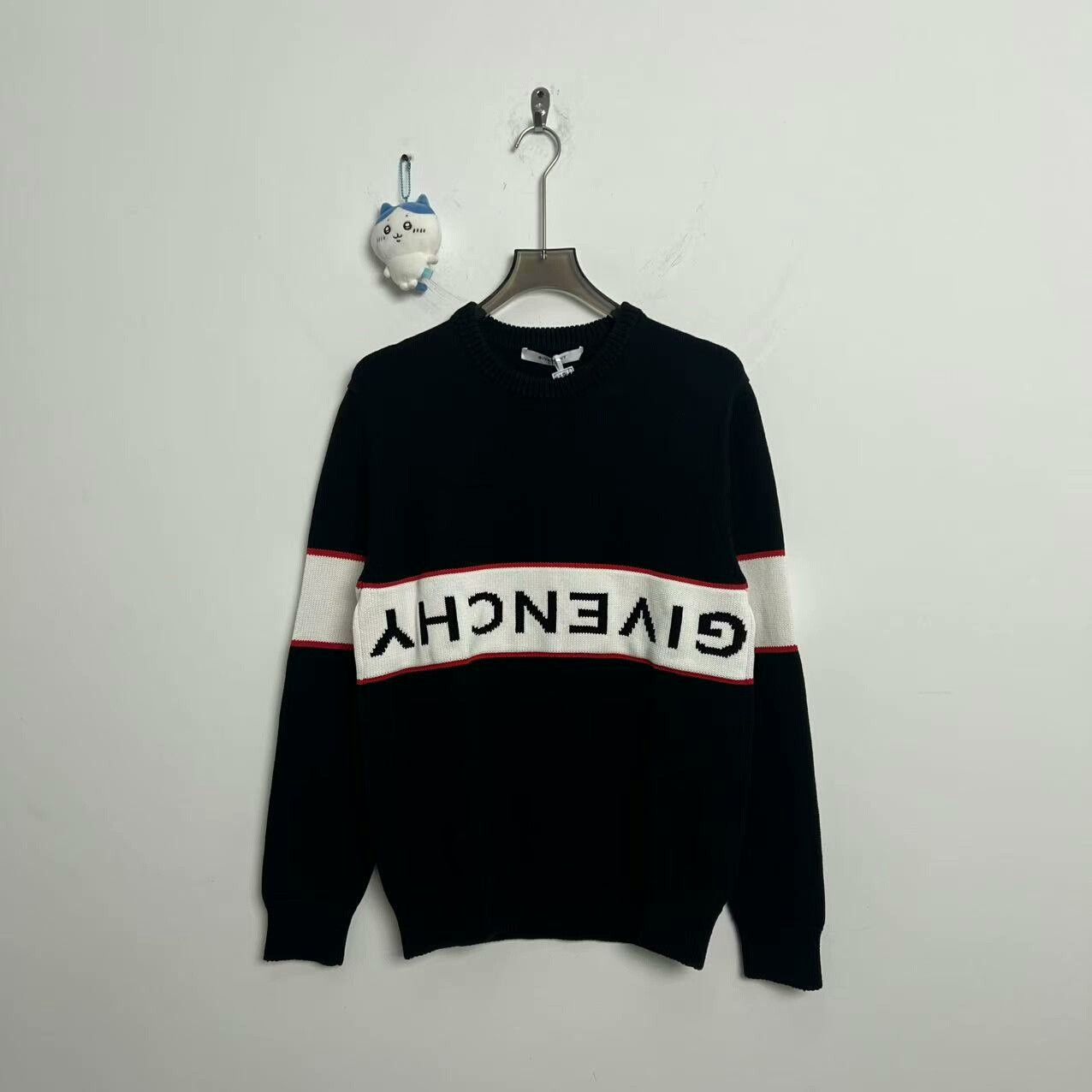 Givenchy Givenchy Classic Logo Wool Sweater Size US M / EU 48-50 / 2 - 1 Thumbnail