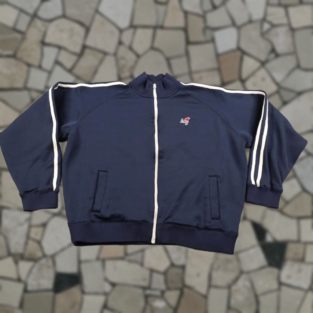 Abercrombie & Fitch VINTAGE Abercrombie & Fitch Jacket Mens XL Blue Muscle Track Coat Full Zip Y2K Size US XL / EU 56 / 4 - 1 Thumbnail