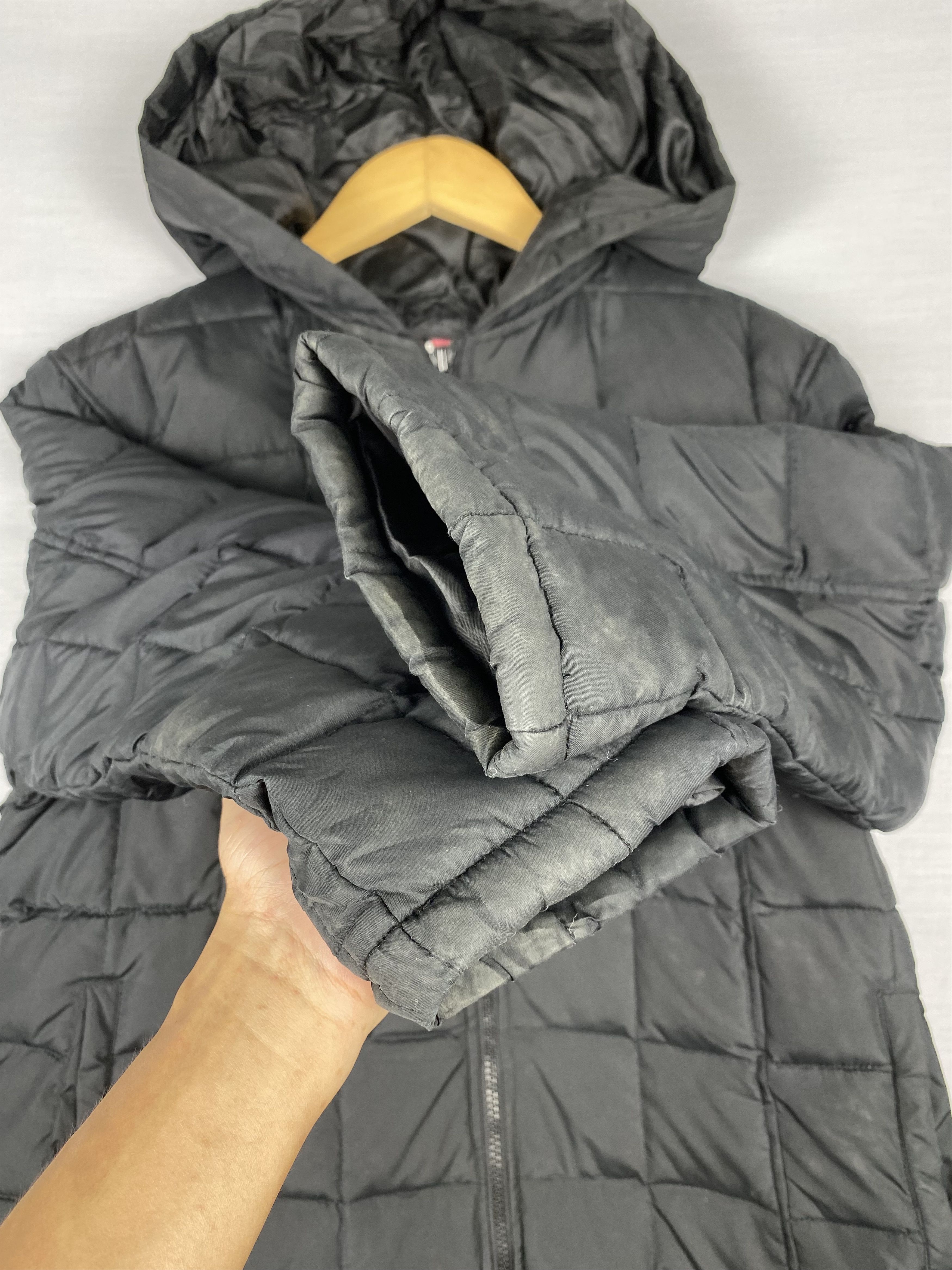 Vintage Vintage Wrangler Zip Up Quilted Puffer Down Jacket Size S / US 4 / IT 40 - 3 Thumbnail