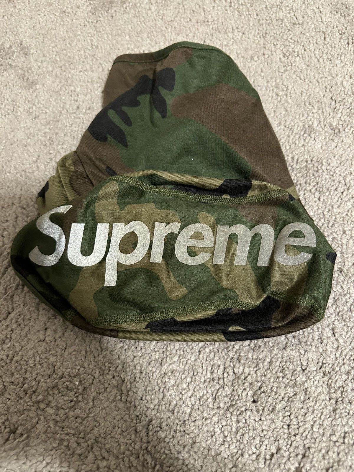 Supreme Supreme Reflective Logo Balaclava Size ONE SIZE - 2 Thumbnail