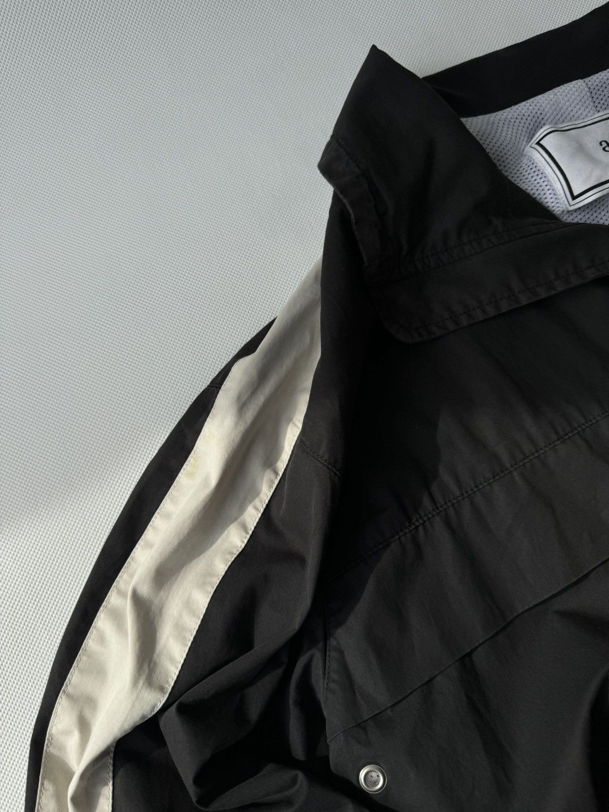 AMI AMI Paris Nylon Zip Up Bomber Light Jacket Size US L / EU 52-54 / 3 - 24 Thumbnail