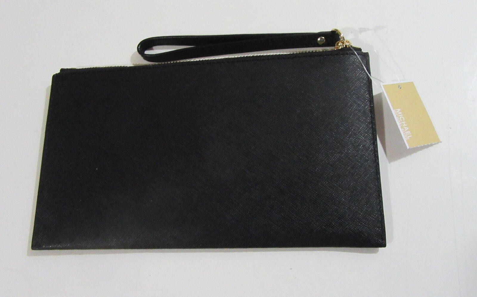 Michael Kors Michael Kors Womens Saffiano Leather Large Black Size ONE SIZE - 2 Thumbnail