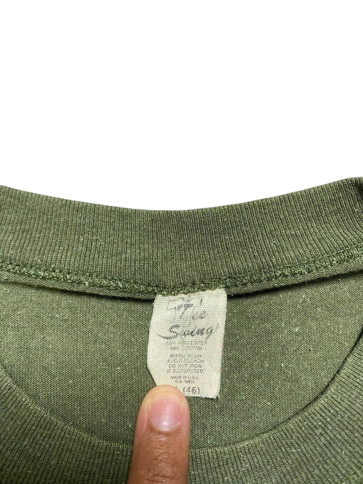 Vintage Vintage U.S. Marines HQMC Bulldog Military Olive Green Size US L / EU 52-54 / 3 - 8 Thumbnail
