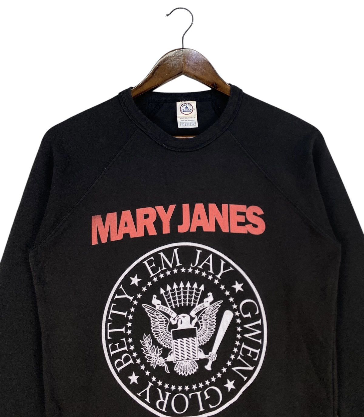 Band Tees Vintage Mary Janes Sweatshirt Size US S / EU 44-46 / 1 - 2 Thumbnail