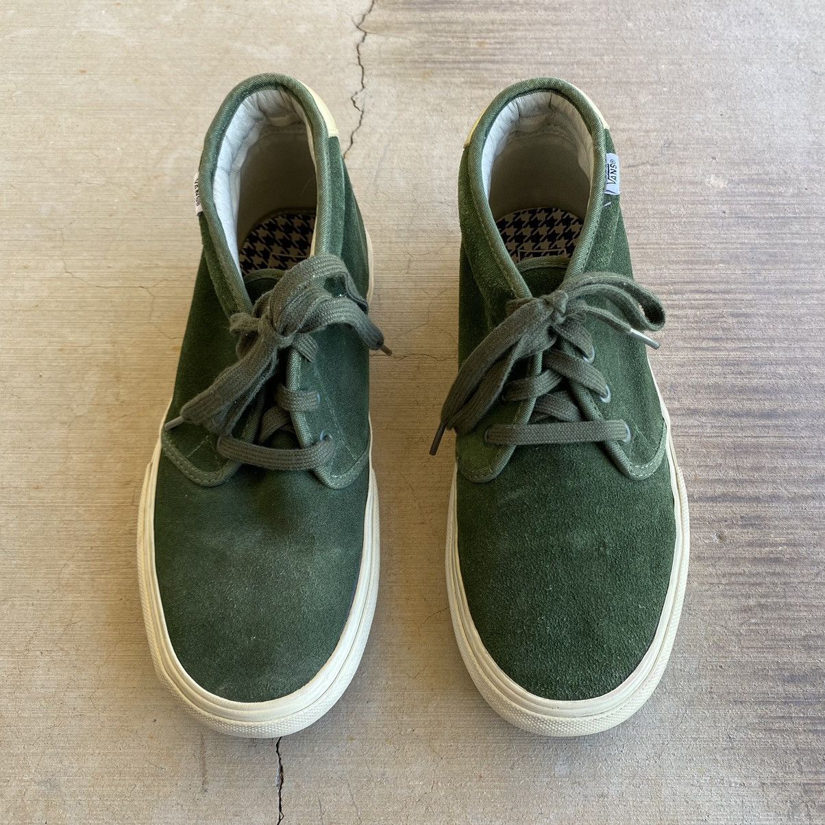 Supreme Supreme Vans Shoes Chukka 69 Metallic Green Gold 2012 | Grailed