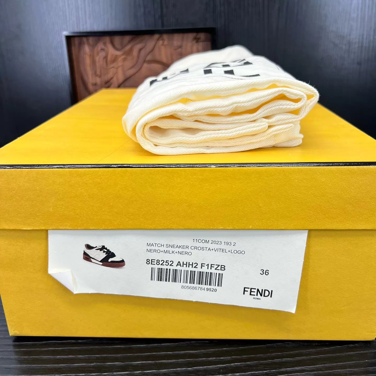 Fendi Fendi Match Black & White 36 (worn once) Size US 5.5 / IT 35.5 - 9 Thumbnail