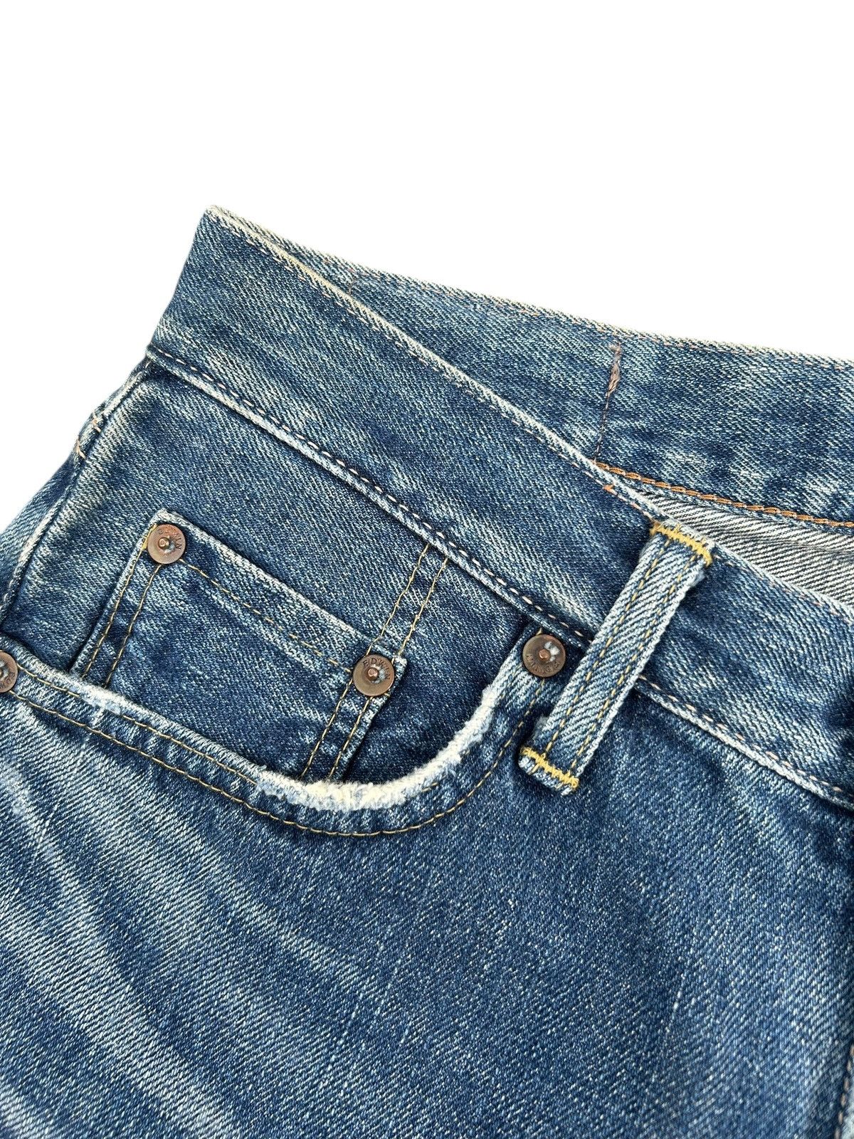 Kapital Vintage Edwin 505XX Selvedge Distressed Denim Jeans Size US 30 / EU 46 - 5 Thumbnail