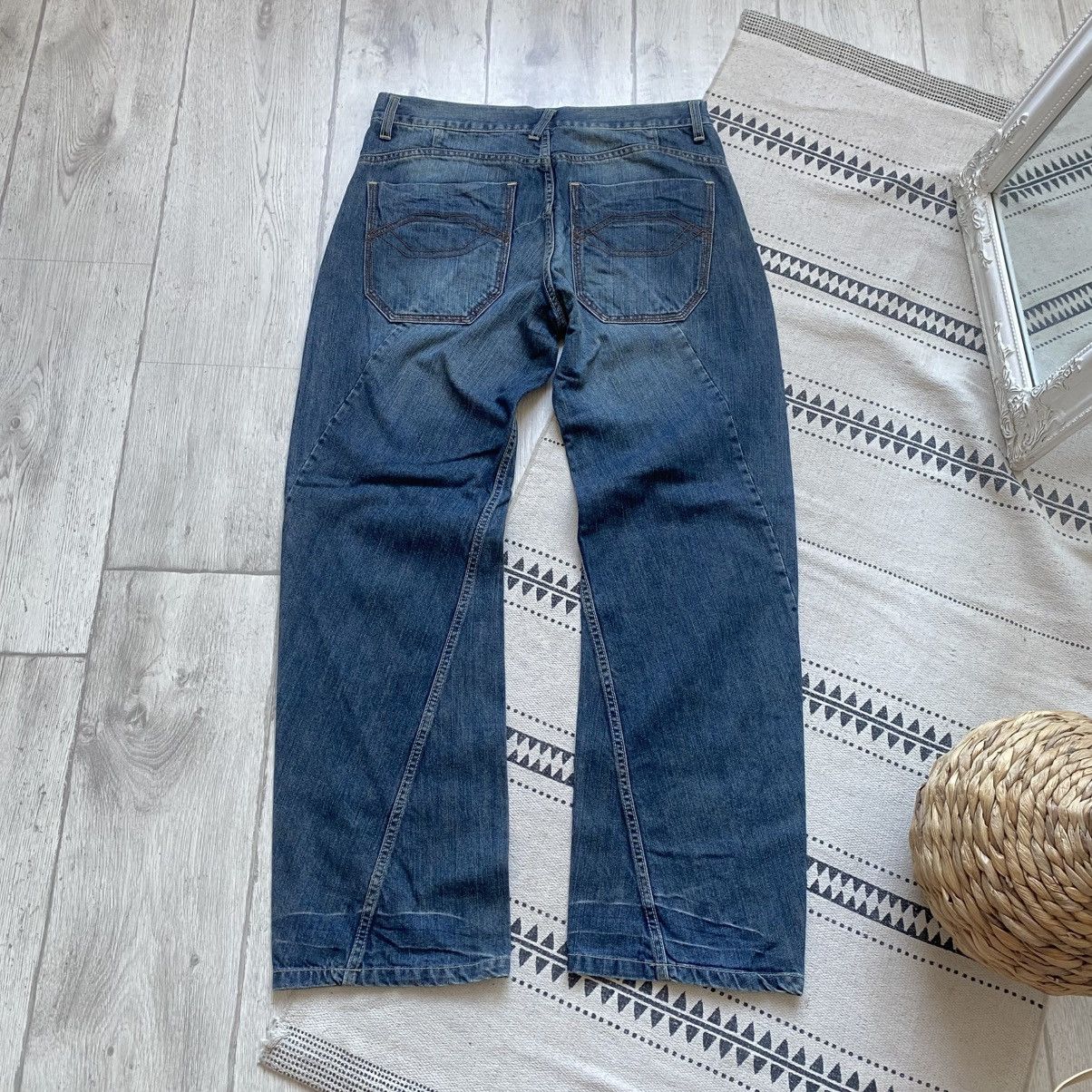 If Six Was Nine 👖 Vintage If6was9 style Avan-garde jeans japanese LGB denim Size US 32 / EU 48 - 2 Thumbnail