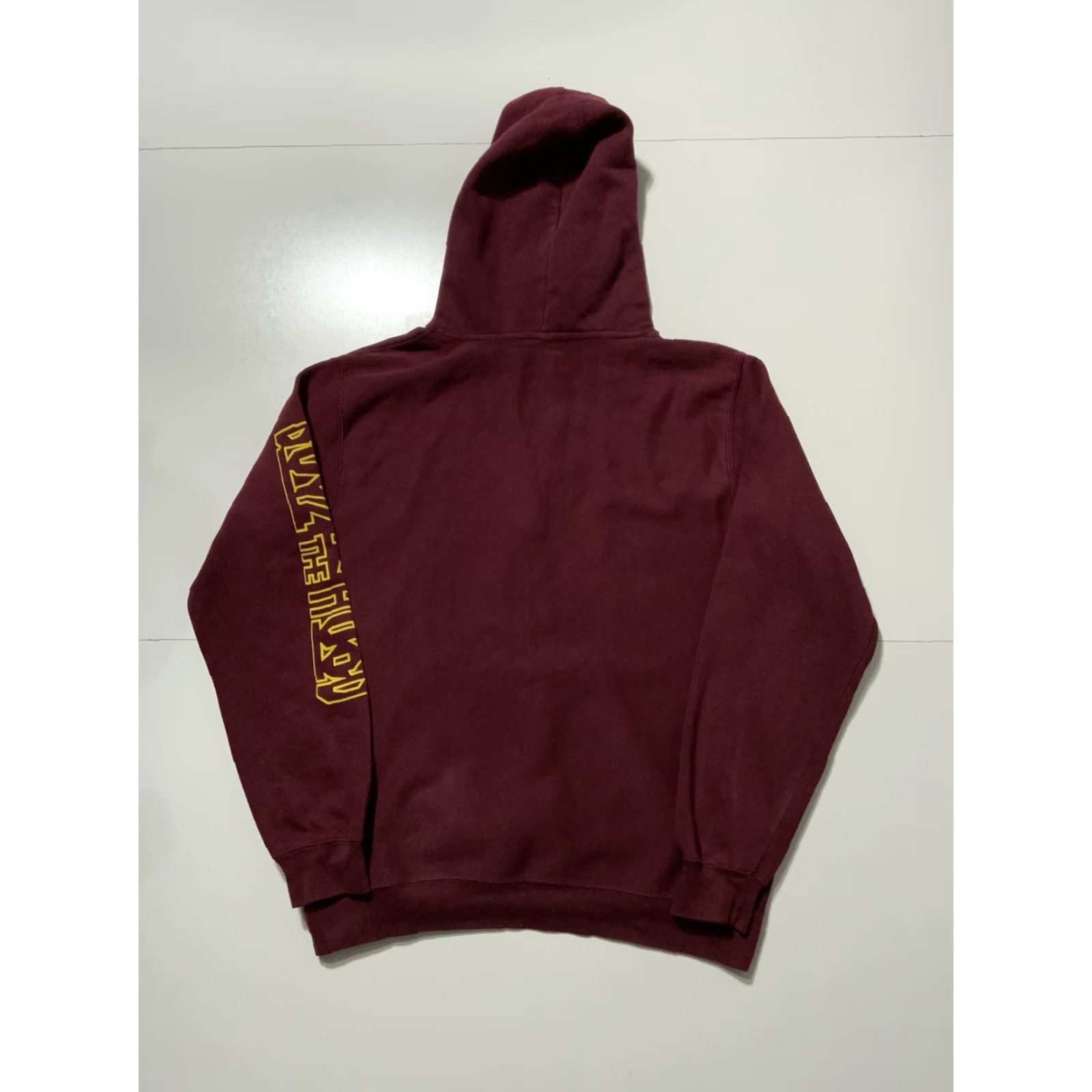 Etro Philcos Boyz N The Hood Maroon Movie Film Retro Graphic Pullover Hoodie M Mens Size US M / EU 48-50 / 2 - 2 Thumbnail