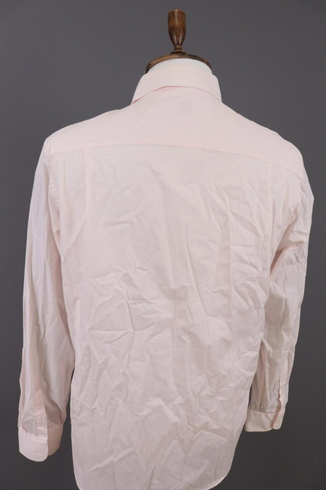 Armani Collezioni Armani Collezioni Pink Button Down Shirt Size 40 / 15 3/4 Size US M / EU 48-50 / 2 - 11 Thumbnail