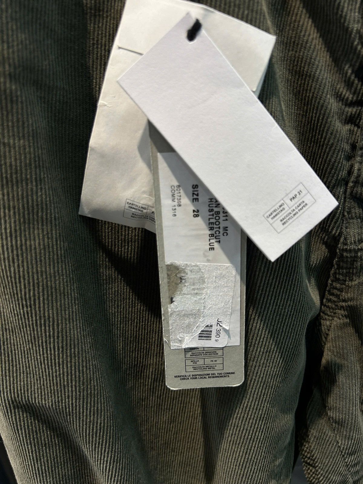 Rick Owens Drkshdw Rick Owens Bolan Bootcut Hustler Blue Size US 28 / EU 44 - 3 Thumbnail