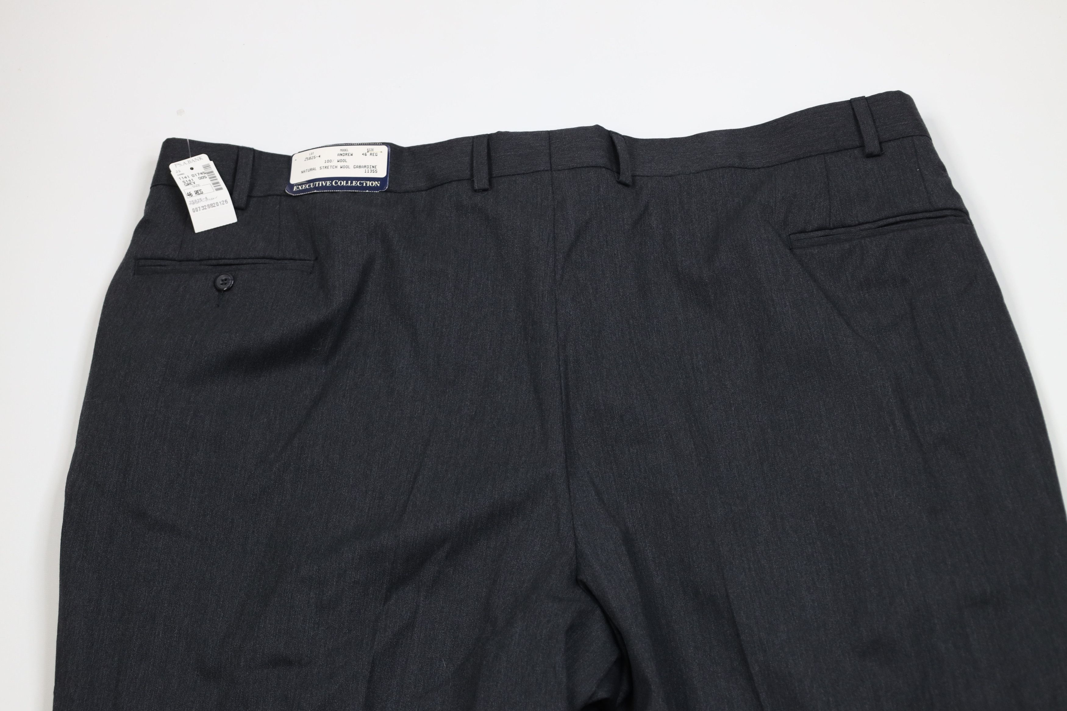 Jos. A. Bank Deadstock Vintage Jos A Bank Gabardine Wide Leg Chino Pants Size US 44 / EU 60 - 9 Thumbnail