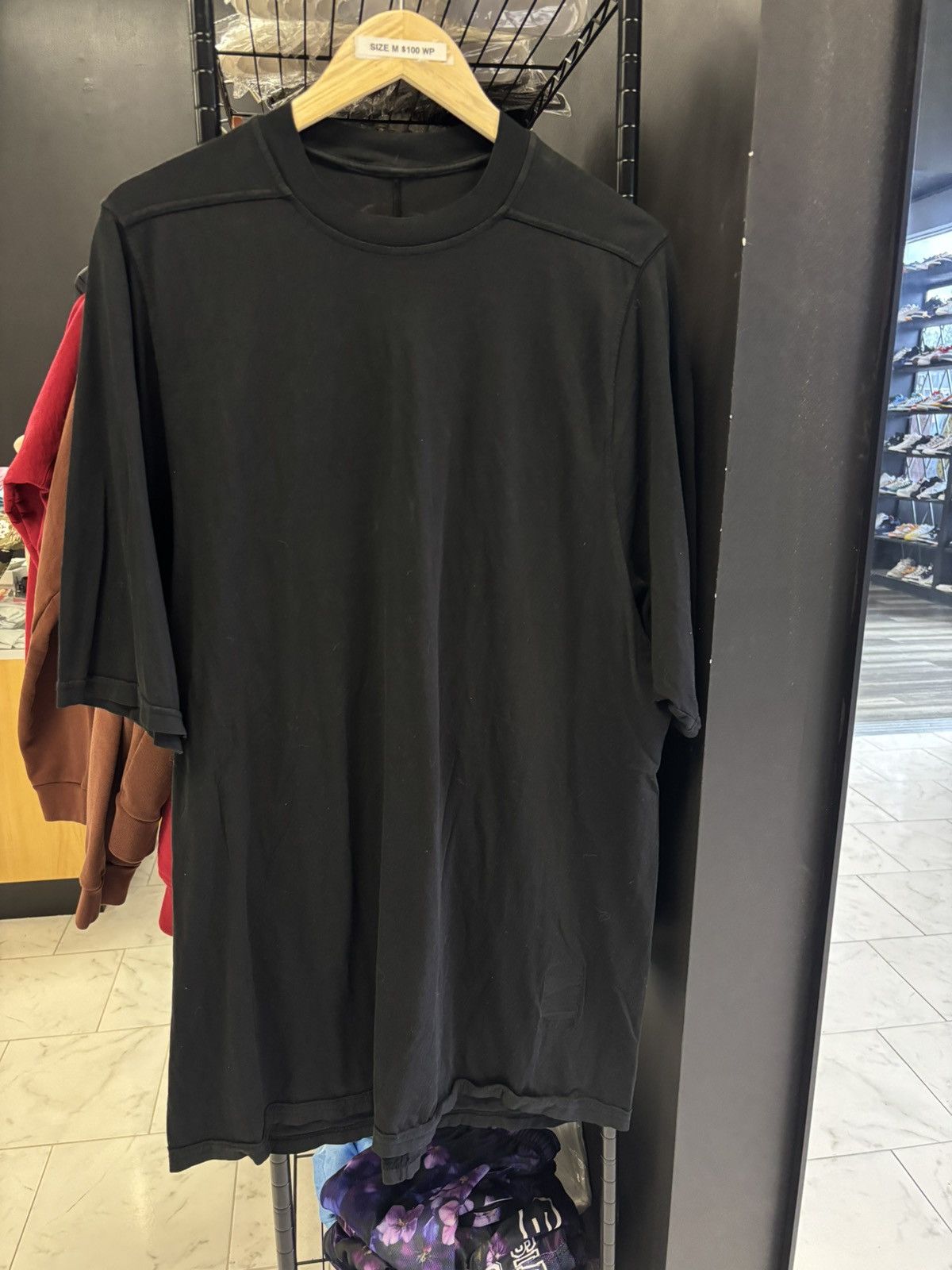 Rick owens drkshdw jumbo tee black
