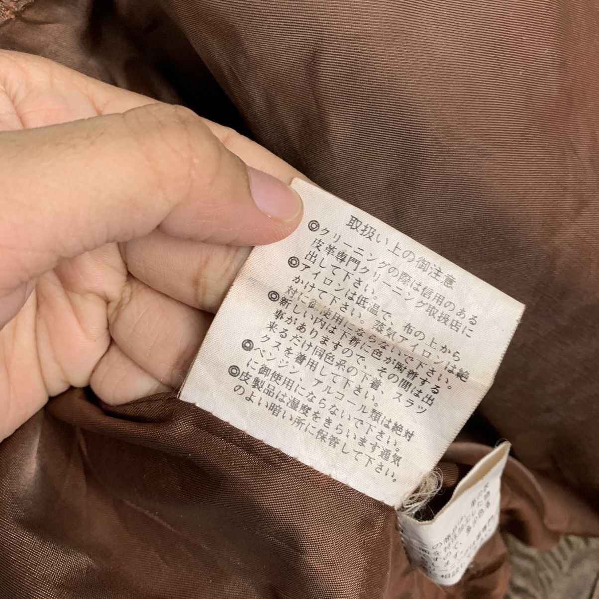 Japanese Brand Japanese Brand Motorcycle Leather Jacket Size US M / EU 48-50 / 2 - 18 Thumbnail