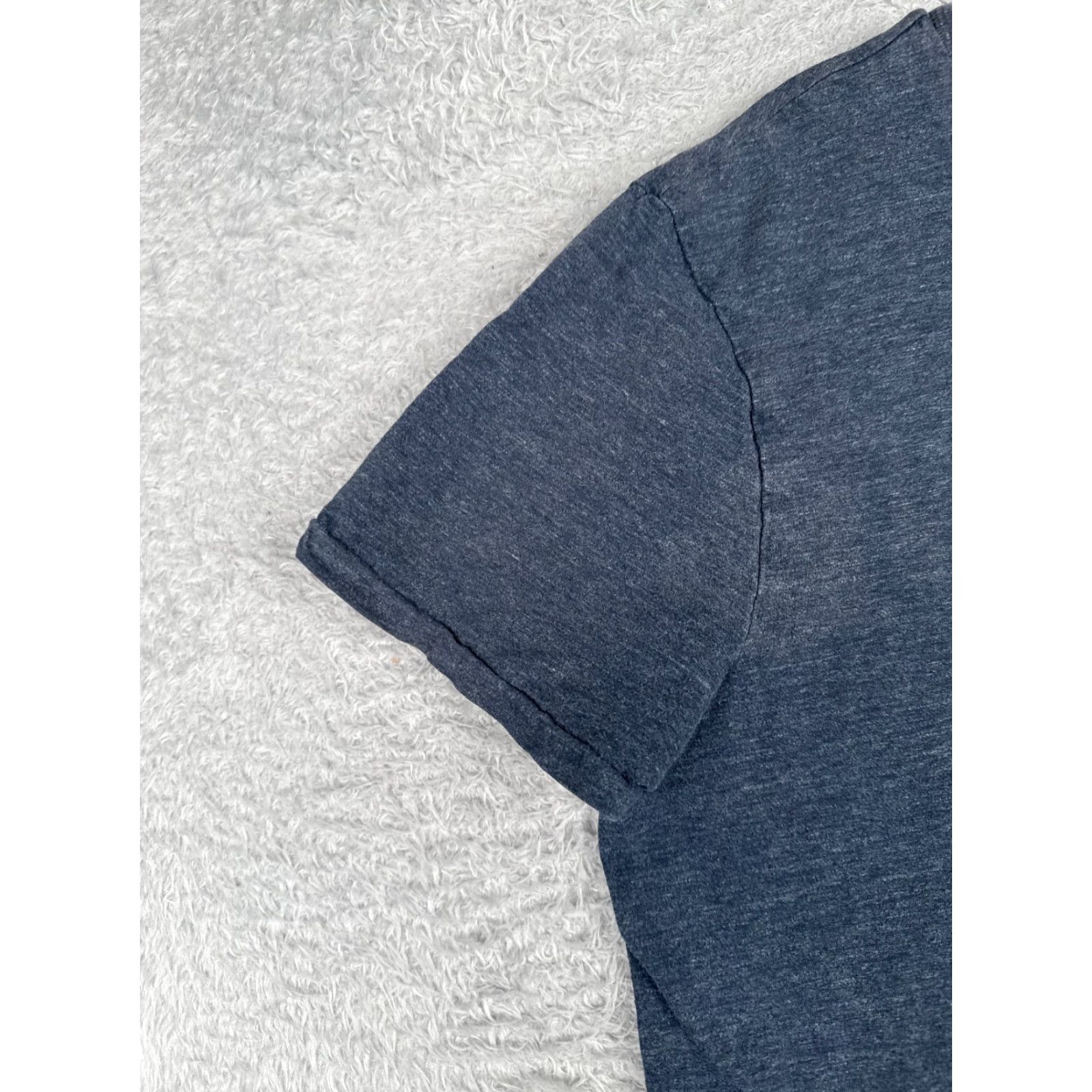 Ralph Lauren VINTAGE Ralph Lauren Shirt Adult XL Blue Crew Neck Cotton Jersey Slim Fit Embroidered Logo 90s Mens Size US XL / EU 56 / 4 - 3 Thumbnail